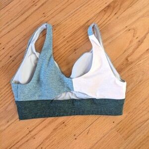 OUTDOOR VOICES Sage Green Colorblock Sports Bra Women’s SIze Small